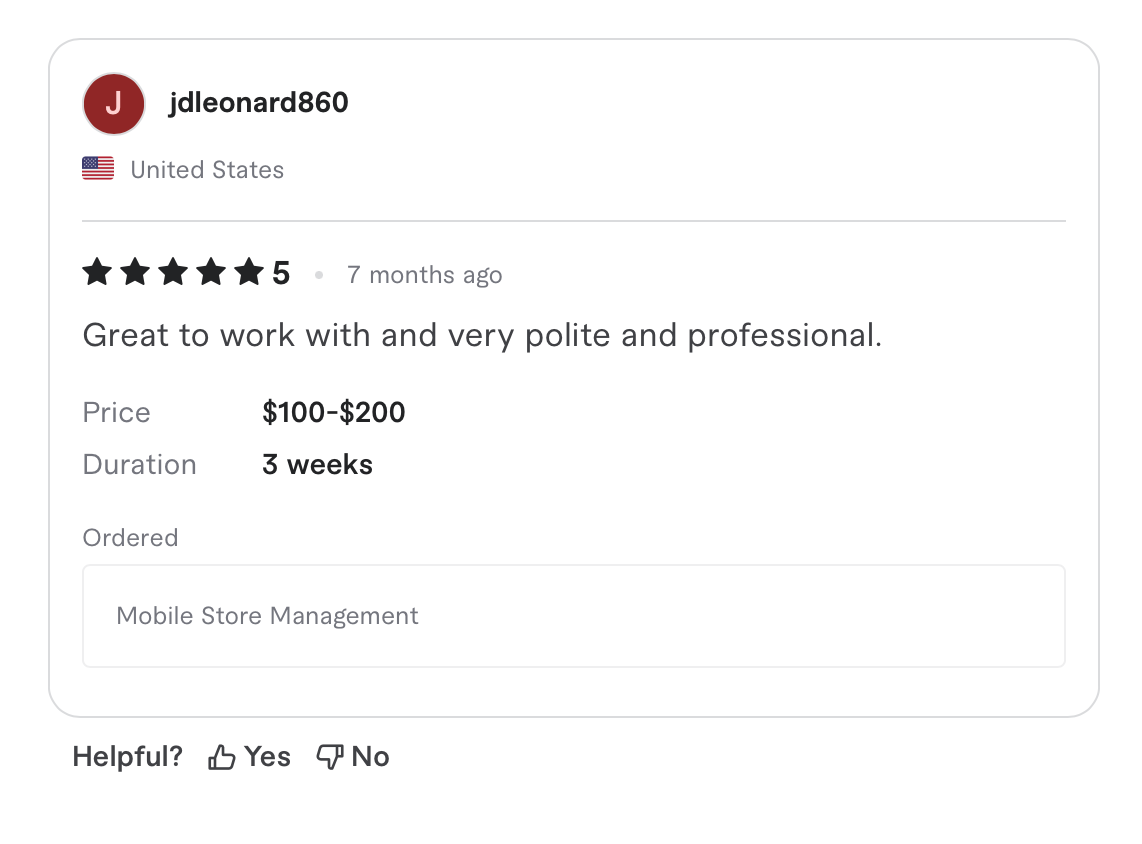Client review 30