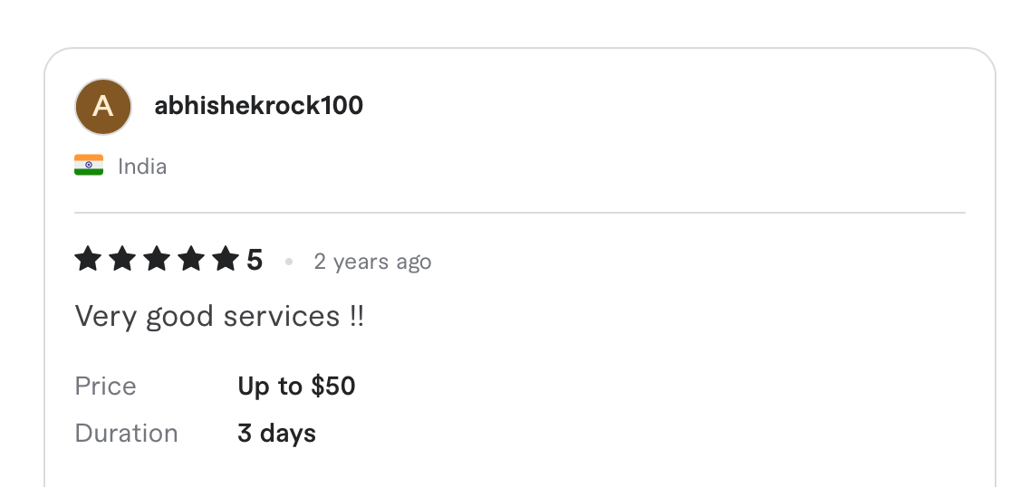 Client review 80